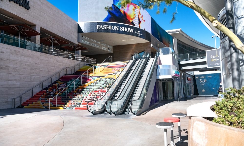 Las,Vegas,,Nevada,,Usa.,January,23.,2023,Colorful,Steps,And